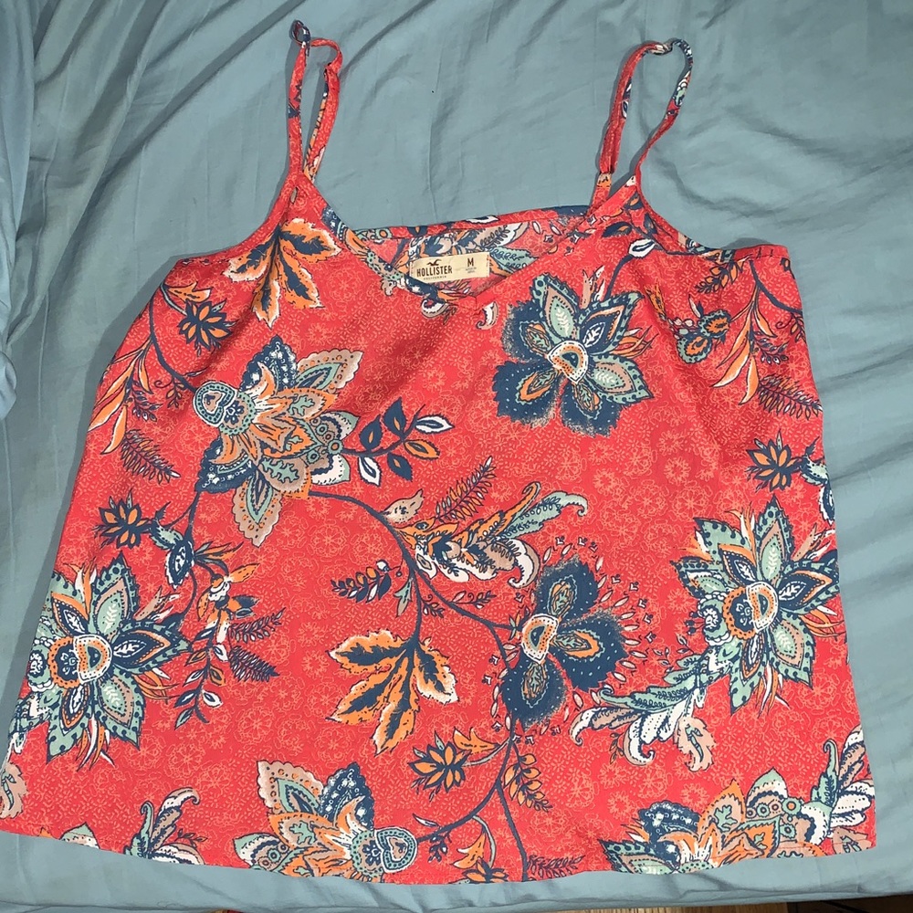 Hollister Floral Tank Top